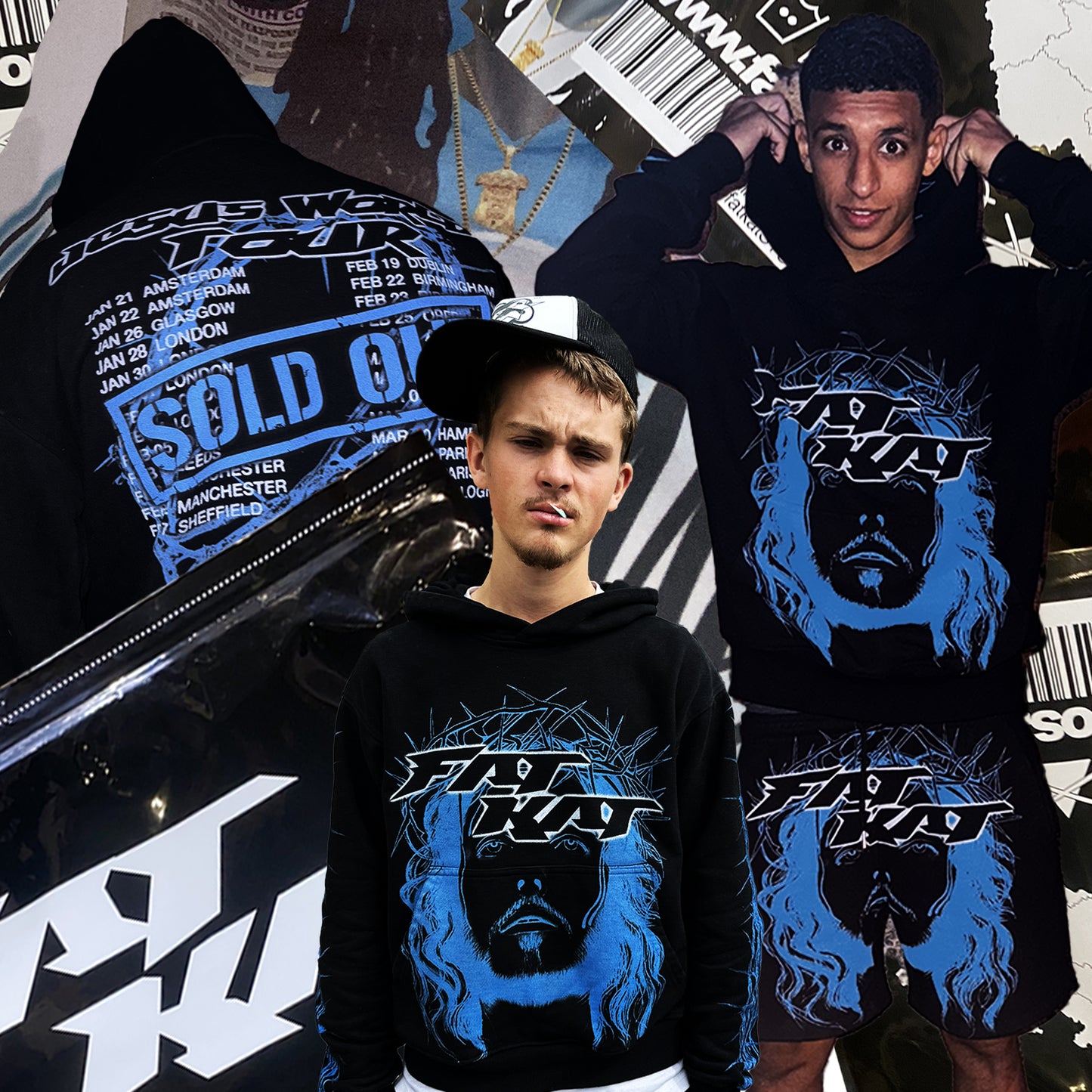 Jesus World Tour HOODIE/SHORTS
